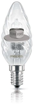 BULB LAMP TORTIGLIONE CLEAR PHILIPS 18W-28W-42W E14 230V