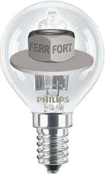 BULB LAMP BALL PHILIPS CLEAR 18W-28W-42W E14 230V