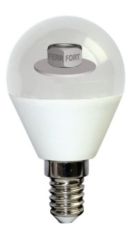 LAMPADINA LED SFERA OPALE 4W-6W-7W E14 2700-3200K 230V
