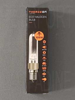 HALOGEN BULB LAMP 105W E14 230V