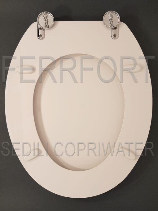 UNIVERSAL WHITE TOILET SEAT