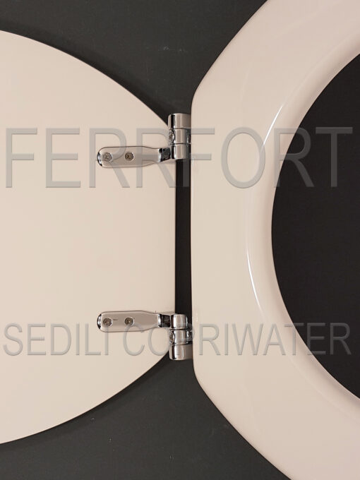 UNIVERSAL WHITE TOILET SEAT