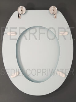 UNIVERSAL LIGHT BLUE MALDIVES TOILET SEAT