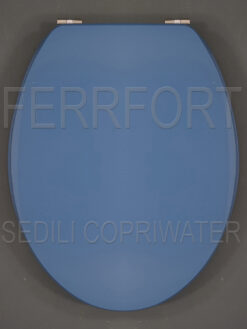 UNIVERSAL BLUE BACKGROUND TOILET SEAT