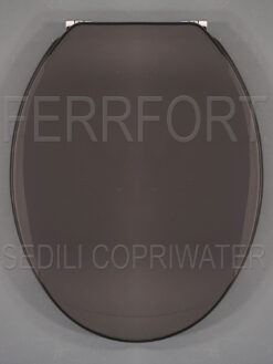 UNIVERSAL BLACK TOILET SEAT