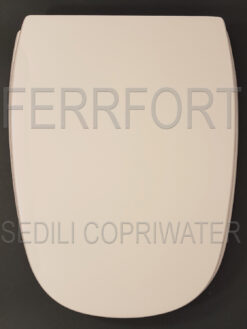 TOILET SEAT SQUARE POZZI GINORI WHITE