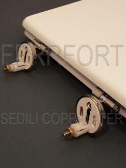 TOILET SEAT CLODIA DOLOMITE WHITE