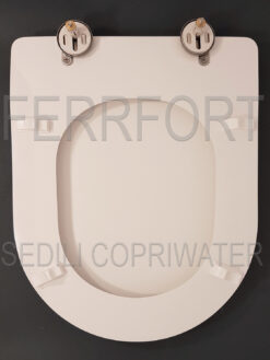 TOILET SEAT CLODIA DOLOMITE WHITE