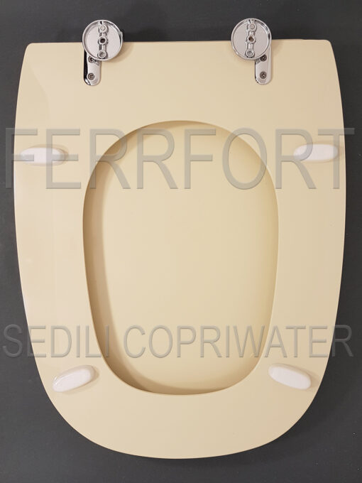 TOILET SEAT SQUARE POZZI GINORI CHAMPAGNE