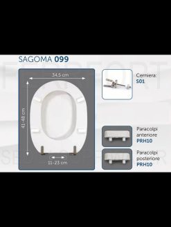 TECHNICAL DATA SHEET TOILET SEAT LINDA IDEAL STANDARD