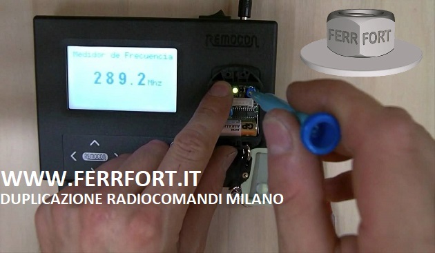 DUPLICAZIONE RADIOCOMANDI MILANO