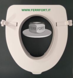 HIGHER TOILET SEAT FOR DISABLED PEOPLE THICKNESS 8CM