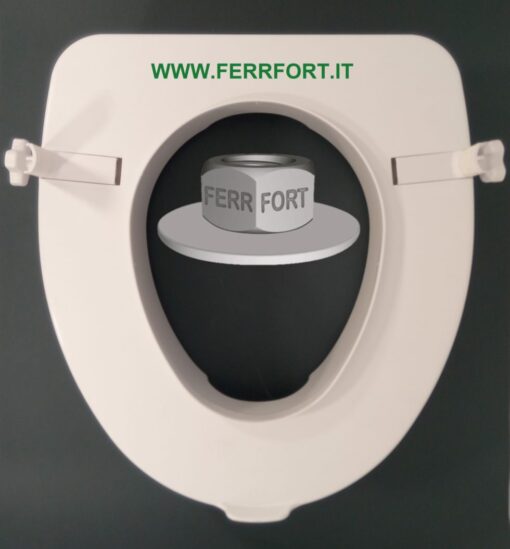 HIGHER TOILET SEAT FOR DISABLED PEOPLE THICKNESS 8CM