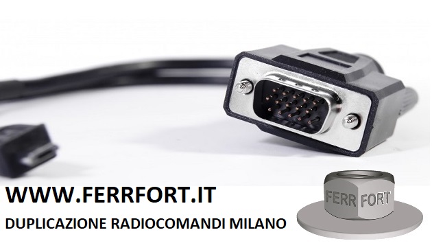 DUPLICAZIONE RADIOCOMANDI MILANO