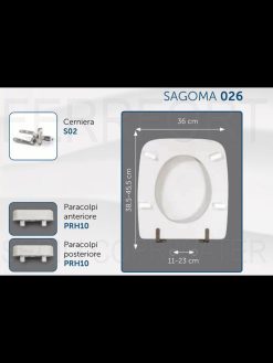 TECHNICAL DATA SHEET TOILET SEAT CANTICA IDEAL STANDARD