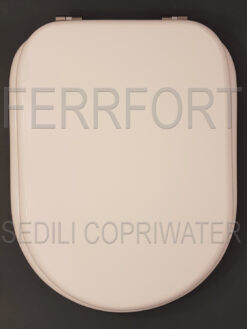 TOILET SEAT MARILYN HATRIA ON THE FLOOR EX SPEA WHITE