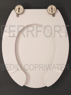TOILET SEATS FOR DISABLED PERSONS IN CAST POLYESTER