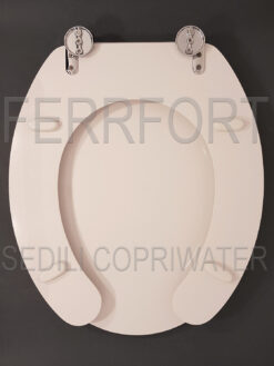 TOILET SEAT FOR DISABLED PEOPLE UNIVERSAL WHITE