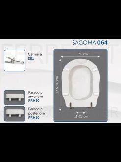 SCHEDA TECNICA SEDILE COPRIWATER ELLADE HIDRA