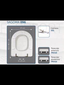 TECHNICAL DATA SHEET TOILET SEAT SUBWAY VILLEROY & BOCH