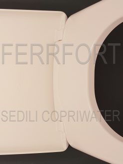 TOILET SEAT SPIN FLAMINIA WHITE