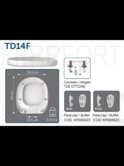 SCHEDA TECNICA SEDILE COPRIWATER CONNECT IDEAL STANDARD