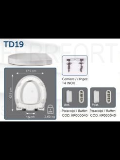 TECHNICAL DATA SHEET TOILET SEAT PANORAMA GSI