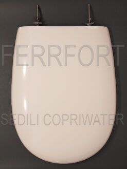 TOILET SEAT GRACE GLOBO THERMOSETTING DUROPLAST WHITE