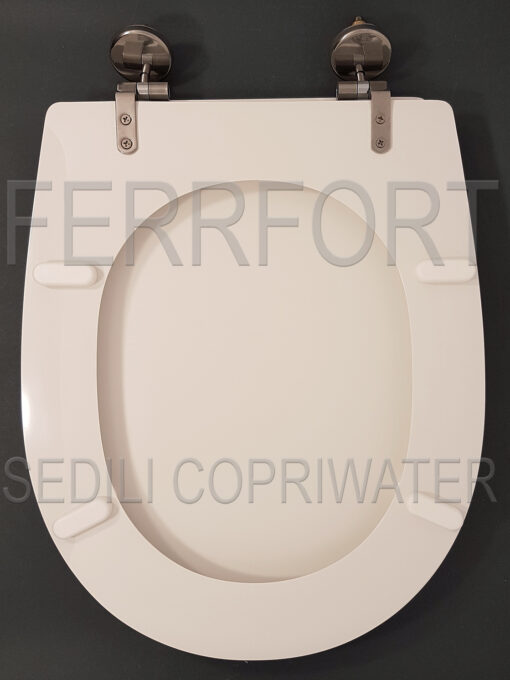 TOILET SEAT BOWL+50/55 GLOBO WHITE