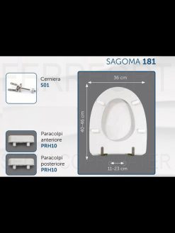 TECHNICAL DATA SHEET TOILET SEAT EQUA CESAME