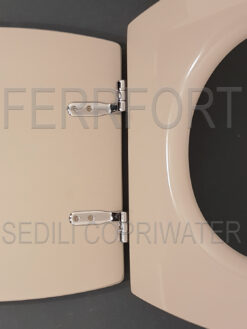 TOILET SEAT SQUARE POZZI GINORI MONDRIAN GREY