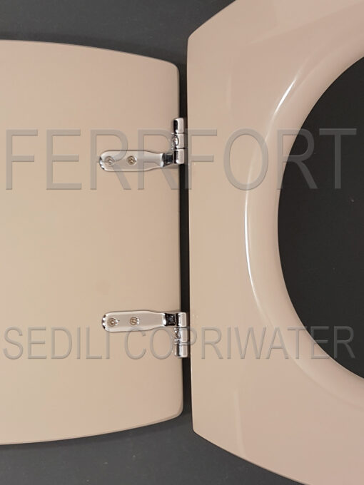 TOILET SEAT SQUARE POZZI GINORI MONDRIAN GREY