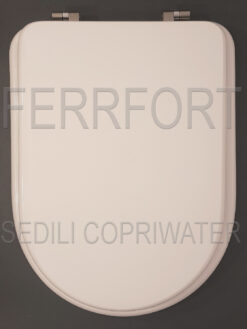 TOILET SEAT PLUVIA HIDRA WHITE