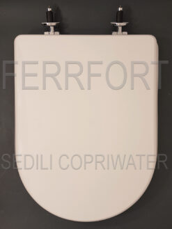 TOILET SEAT PLUVIA HIDRA WHITE