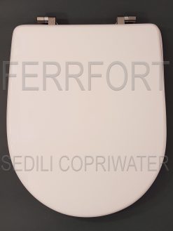 SEDILE COPRIWATER PIUMA GALASSIA BIANCO