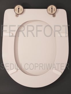 SEDILE COPRIWATER PIUMA GALASSIA BIANCO