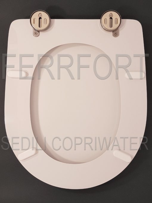 SEDILE COPRIWATER PIUMA GALASSIA BIANCO