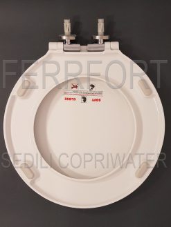 SEDILE COPRIWATER TERMOINDURENTE DUROPLAST YOU AND ME HATRIA CERNIERE SOFT CLOSE BIANCO