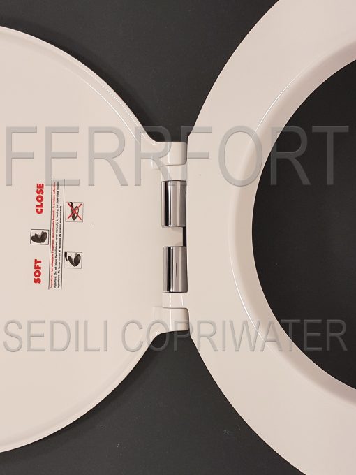 SEDILE COPRIWATER TERMOINDURENTE DUROPLAST YOU AND ME HATRIA CERNIERE SOFT CLOSE BIANCO