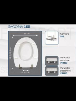 TECHNICAL DATA SHEET TOILET SEAT TONDA IDEAL STANDARD