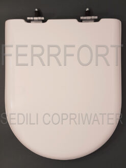 TOILET SEAT COURREGE KERAMAG WHITE