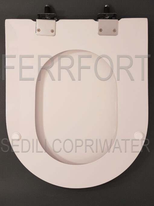 TOILET SEAT COURREGE KERAMAG WHITE