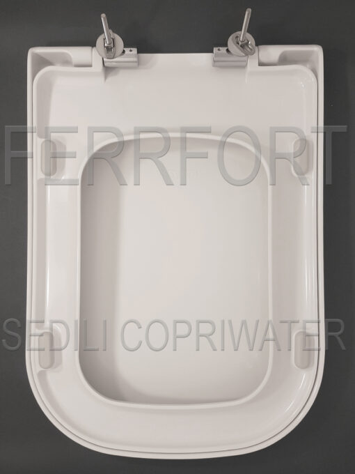 TOILET SEAT GESSI SOFT CLOSE THERMOSETTING DUROPLAST WHITE 31081967