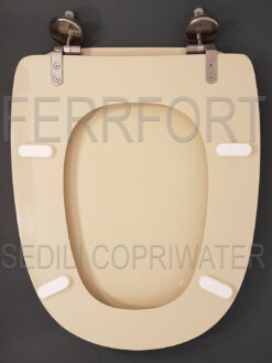 SEDILE COPRIWATER STILE POZZI GINORI CHAMPAGNE