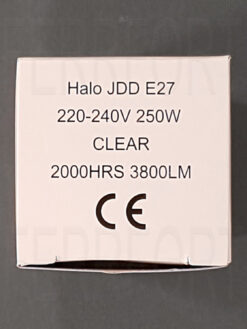 HALOGEN BULB LAMP HALOLUX CERAMIC 250W E27 230V