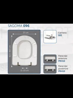 TECHNICAL DATA SHEET TOILET SEAT SUBWAY 2.0 VILLEROY & BOCH