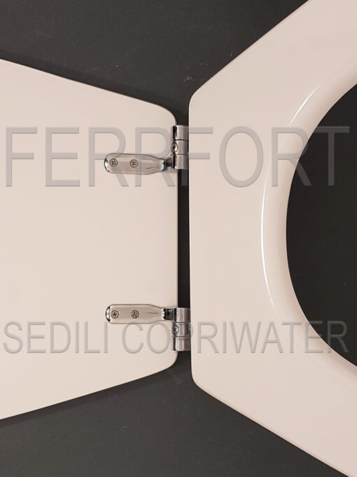 TOILET SEAT NIDO HATRIA SPEA WHITE