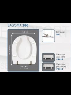 SCHEDA TECNICA SEDILE COPRIWATER DISABILI BOCCHI