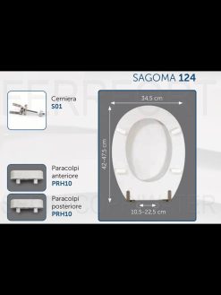 SCHEDA TECNICA SEDILE COPRIWATER PIEMONTESINA POZZI GINORI