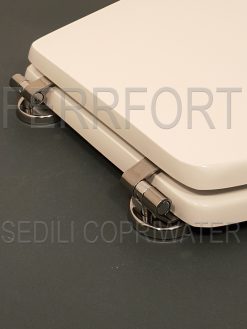 TOILET SEAT QUARZO DOLOMITE WHITE